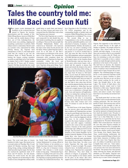 The Trumpet Newspaper Issue 597 (May 17 - 30 2023)