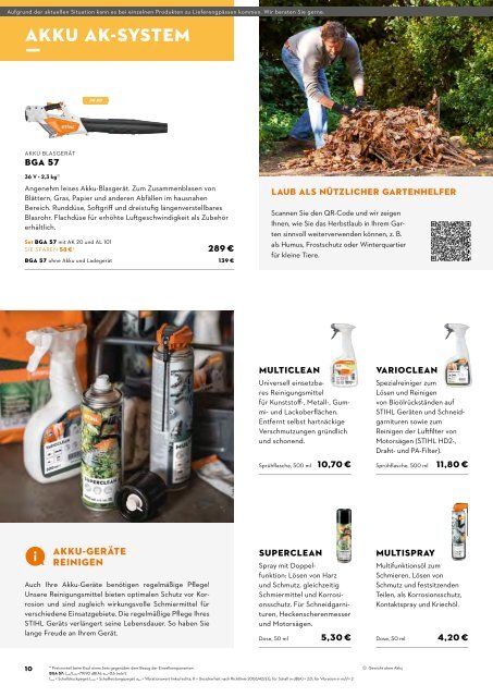 STIHL Akku-Power für den Garten - bei Deterding