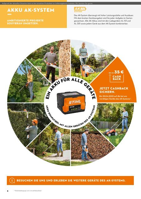 STIHL Akku-Power für den Garten - bei Deterding