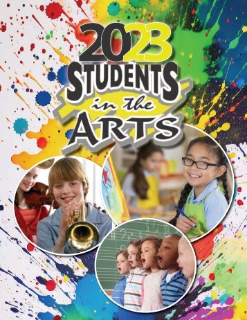 Students in the Arts - End of year book - 2023