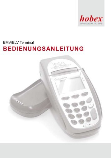 BEDIENUNGSANLEITUNG - Hobex AG