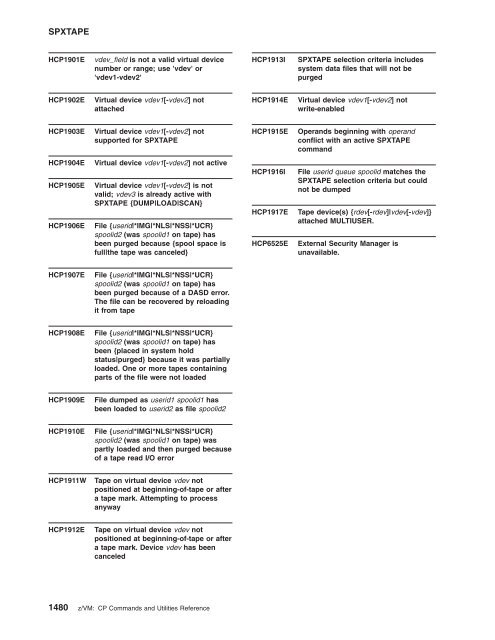 z/VM: CP Commands and Utilities Reference - z/VM - IBM