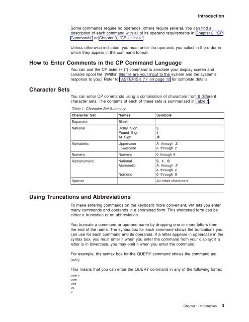 z/VM: CP Commands and Utilities Reference - z/VM - IBM