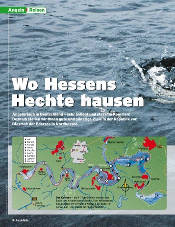 Wo Hessens Hechte hausen Wo Hessens Hechte ... - Edersee Angeln