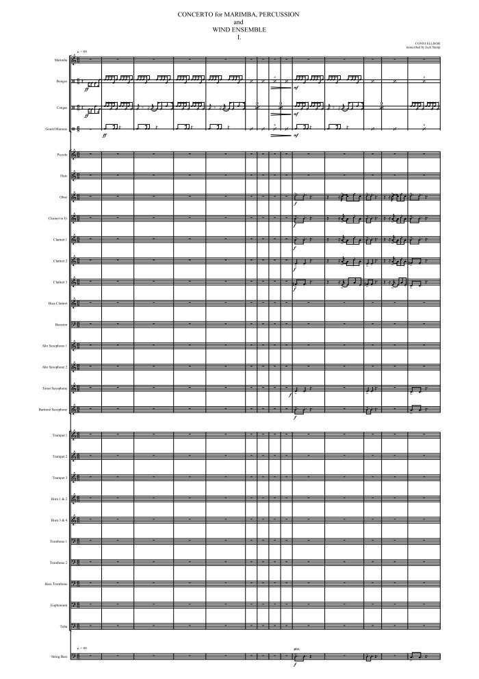 Marimba Concerto | Murphy Music Press, LLC