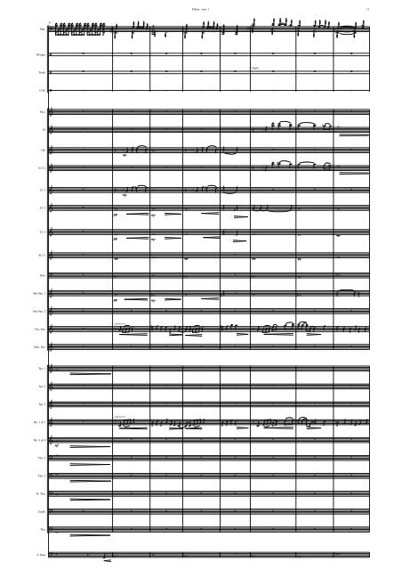 Ellisor Concerto for Marimba, Percussion and Wind Ensemble - SCORE