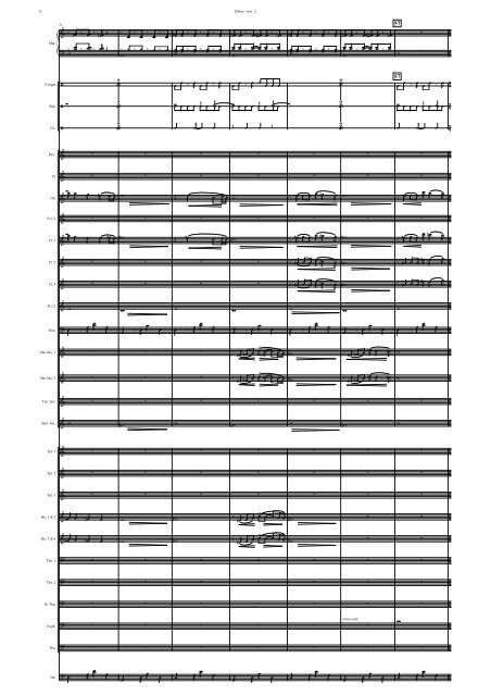 Ellisor Concerto for Marimba, Percussion and Wind Ensemble - SCORE