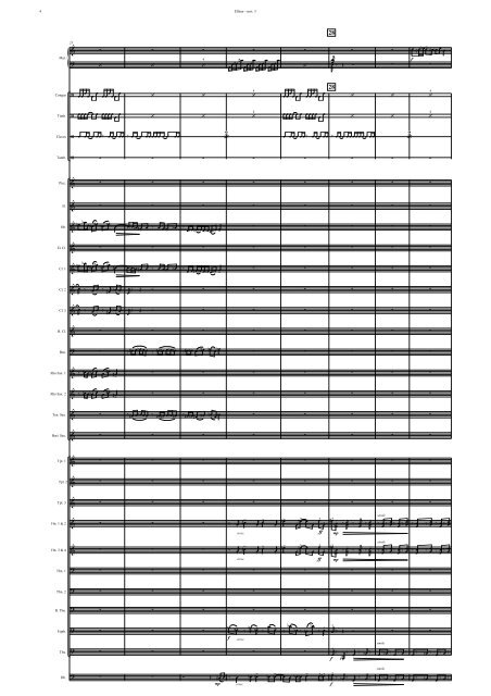 Ellisor Concerto for Marimba, Percussion and Wind Ensemble - SCORE