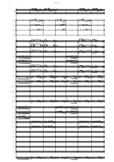 Ellisor Concerto for Marimba, Percussion and Wind Ensemble - SCORE