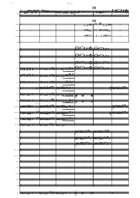 Ellisor Concerto for Marimba, Percussion and Wind Ensemble - SCORE