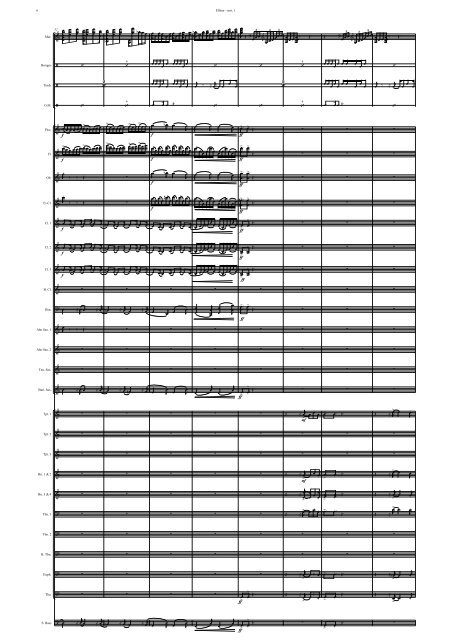 Ellisor Concerto for Marimba, Percussion and Wind Ensemble - SCORE