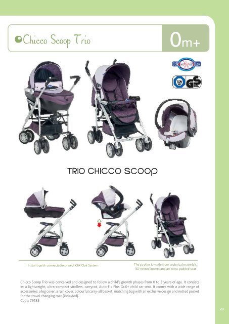 Chicco Scoop Trio