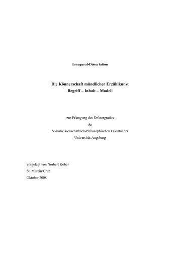 Dokument_1.pdf (1751 KB) - OPUS Augsburg - Universität Augsburg