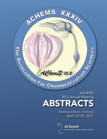 ABSTRACTS - Association for Chemoreception Sciences