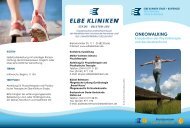 ONKOWALKING - Elbe Kliniken Stade/Buxtehude