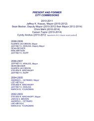 PRESENT AND FORMER CITY COMMISSIONS ... - City of Bozeman