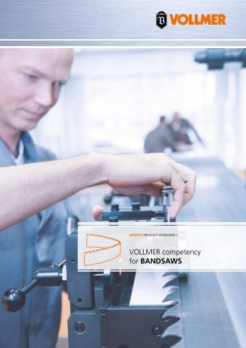 VOLLMER competency for BANDSAWS