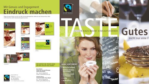 Eindruck machen - Fairtrade