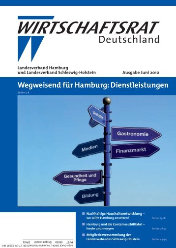 Wegweisend für Hamburg: Dienstleistungen - Wirtschaftsrat der ...