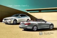 Brochure (Coupé et Cabriolet) - Mercedes-Benz Laval