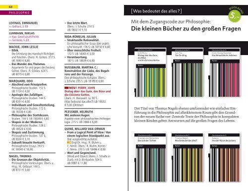 Gesamtkatalog 2012/2013 | Lieferbare Titel ... - Reclam