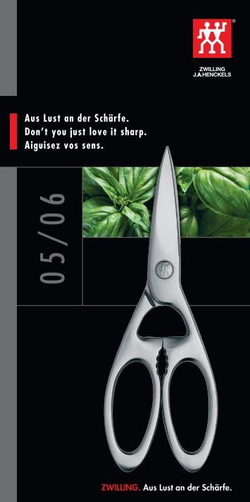 Zwilling Scheren 2005 - Zwilling J.A. Henckels AG