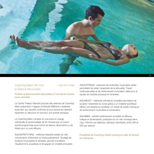 Brochure Hôtel et Spa Bandol 2012 - Thalazur