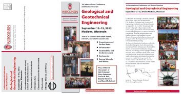 Geological and Geotechnical Engineering - College of Engineering