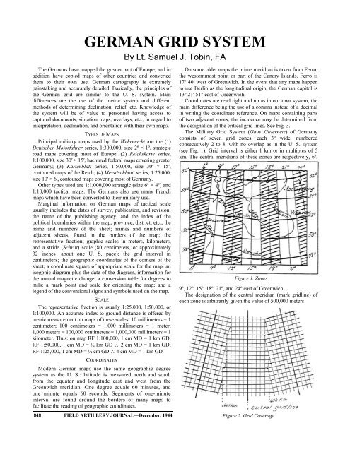 the field artillery journal - Fort Sill - U.S. Army