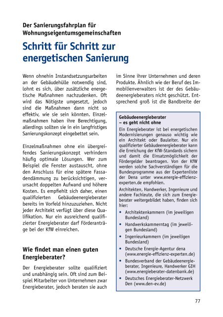 Kompendium Energetische Sanierung - KfW