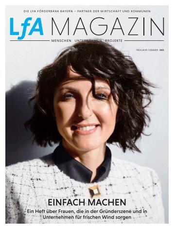 LfA Magazin Frühling/Sommer 2023