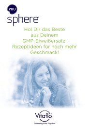 PKU sphere Shakes & Smoothies Rezeptheft_Patient_Ansicht