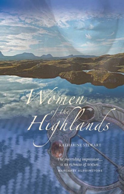 Women of the Highlands by Katharine Stewart sampler