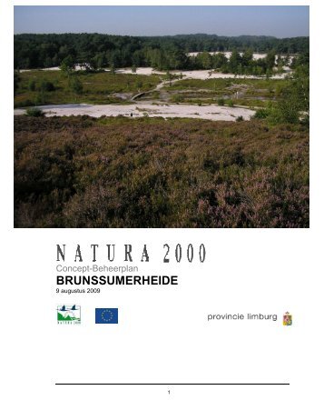 brunssumerheide - Natura 2000 beheerplannen