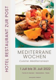 Mediterrane Wochen Hotel Post 