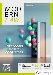 Modern Law Magazine Issue 64