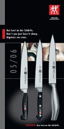 Zwilling Messer 2005 - Zwilling J.A. Henckels AG