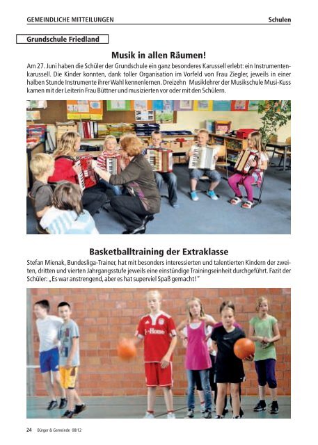 Sommerzeit- Ferienzeit - ORTSCHAFT BALLENHAUSEN