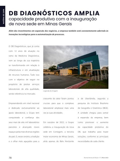 Revista Newslab Edição 177