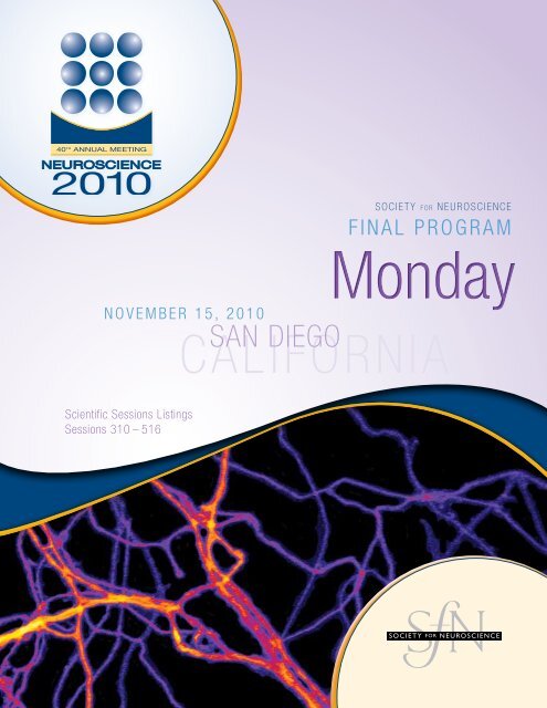 for Society Neuroscience nanosymposium -