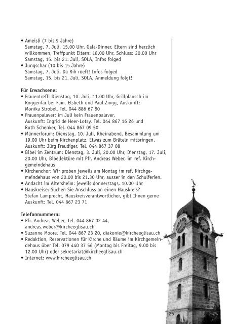 mitteilungen 7/12 - Gemeinde Eglisau