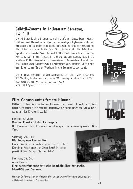 mitteilungen 7/12 - Gemeinde Eglisau