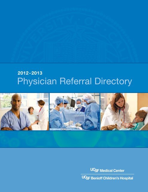 Physician Referral Directory - UCSF Medical Center