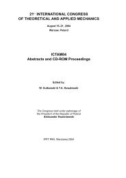 ICTAM04 Abstracts and CD-ROM Proceedings - Department of ...