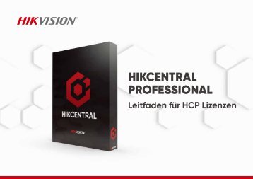 HikCentral Professional - Leitfaden für HCP Lizenzen