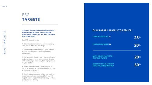 Robert Scott 2022 ESG Report