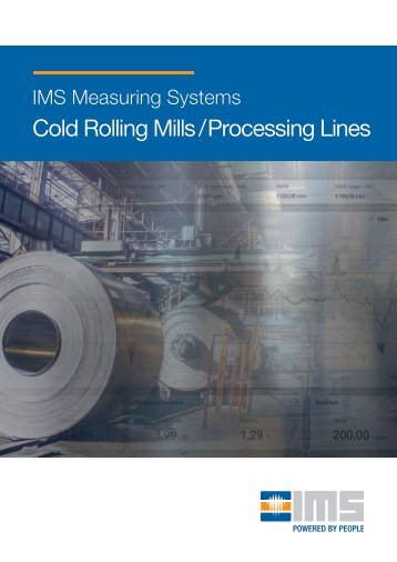 IMS Measuring Systems in Cold Rolling Mills / Processing Lines