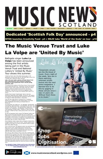 MUSIC NEWS Scotland (May23-23)