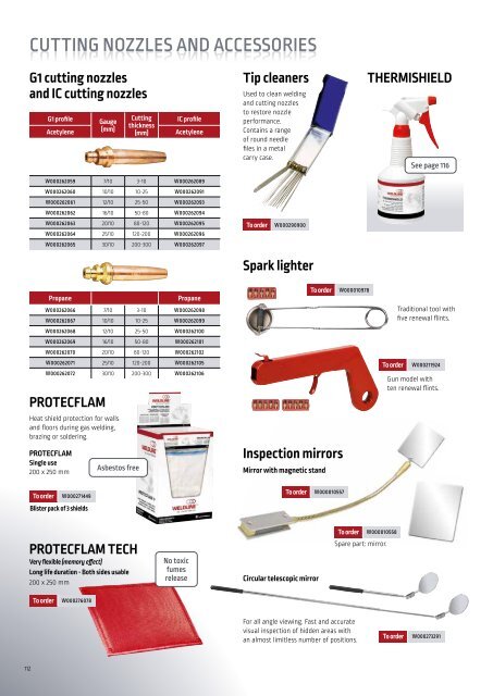 WELDLINE CATALOGUE 2022