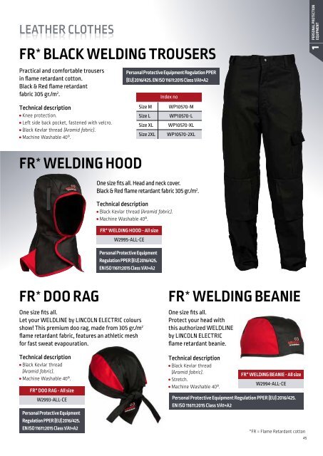 WELDLINE CATALOGUE 2022